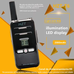 HZT-T6 Walkie talkie Mini Family Hotel Two way radio UHF 5W USB Charging Walkie-talkie Radio Transceiver HZT-T6 Walkie talkie Mini Family Hotel Two way radio UHF 5W USB Charging Walkie-talkie Radio Transceiver
