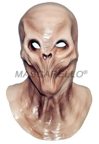 

Predator Skeleton Carnival Party Halloween Costume Realistic Alien Mask