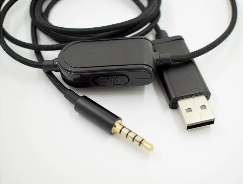 20 шт. Виртуальный 7 1 соединительный кабель объемного звука для Logi-Astro A10. Игровая