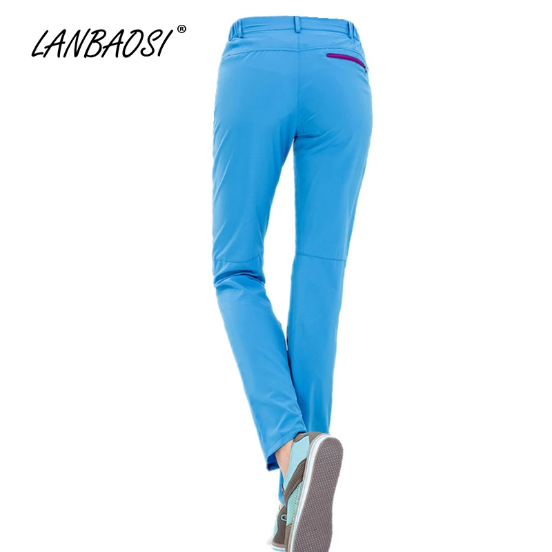 slim fit walking trousers womens