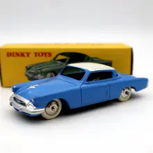1:43 DeAgostini Dinky jouets 540 24Y Studebaker Commander Projet Catalogue moulé sous pression modèles édition limitée Collection Auto jouets voiture