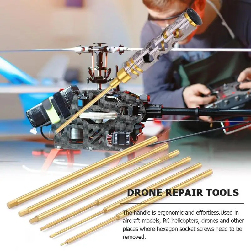 

Hex Screwdriver Set High Speed Steels Tools Kit for RC Helicopter Model