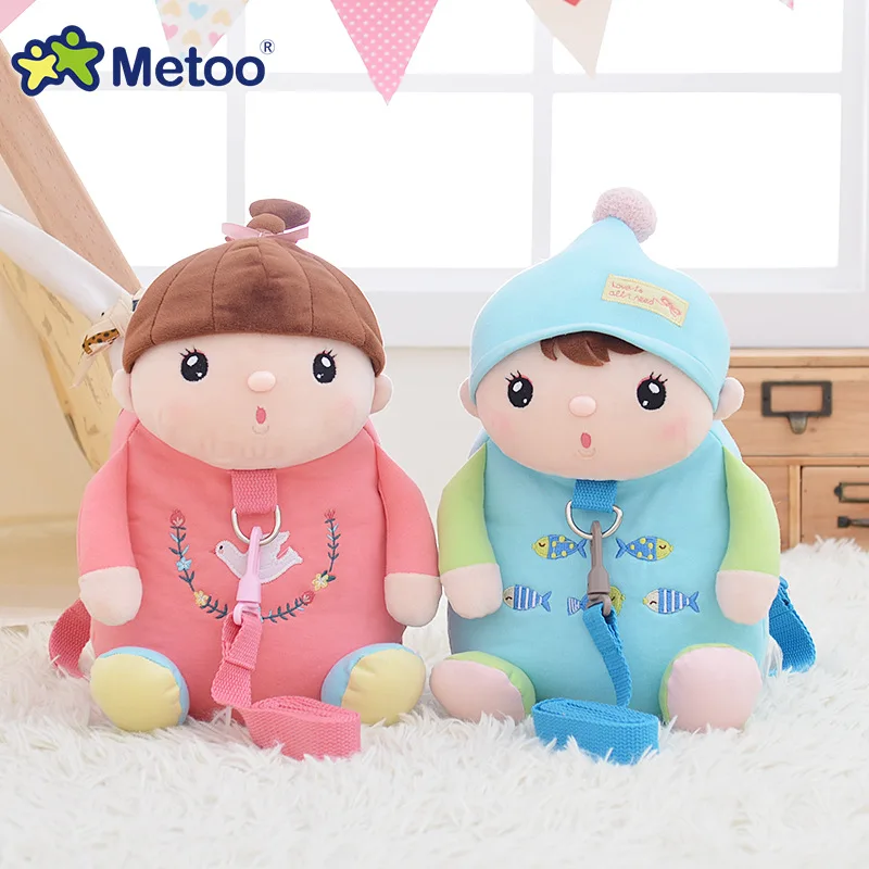  New Arrival Cute Cartoon Bags Kids Doll Plush Backpack Toy Children Shoulder Bag for Kindergarten G - 32710222085