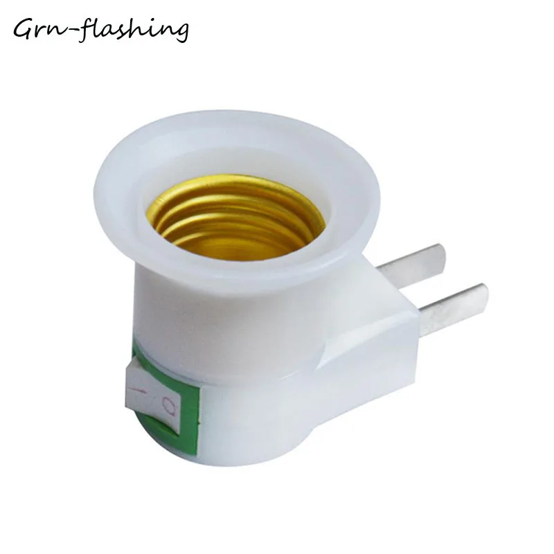 

E27 Bulb Socket Adapter 220V 6A Converter Useful E27 Women's Socket to US Power With on-off Control Switch For Lamp Bulb Base