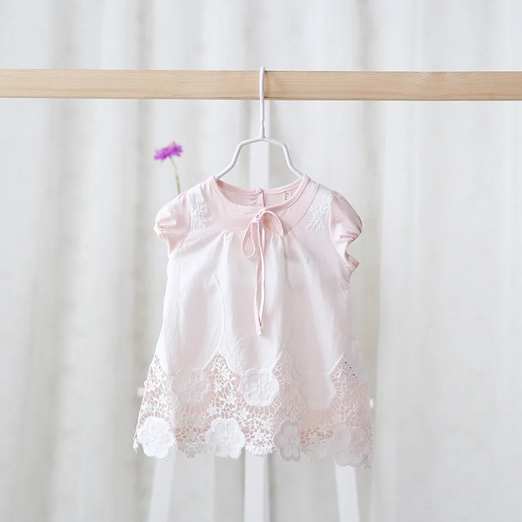 

2016 new female baby infant clothing lace even sweet bowknot dress children dress color for baby newborn tutu pretty dress