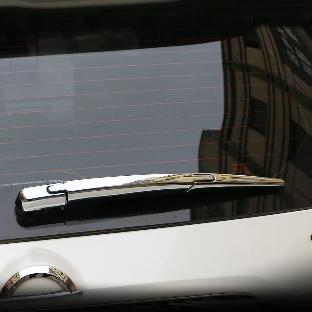

Jameo Auto ABS Chrome Car Rear Wiper Cover Car Styling Auto Wiper Decoration Stickers for Nissan Juke 2015 2016 2017 Accessories