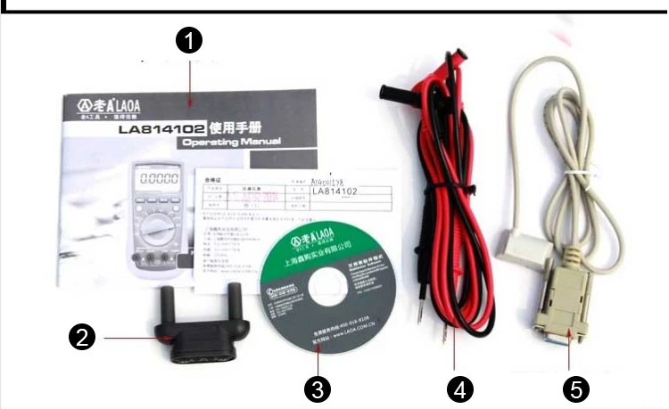 LAOA Автоматический диапазон многофункциональный электронный электрик специальный цифровой мультиметр LA814102
