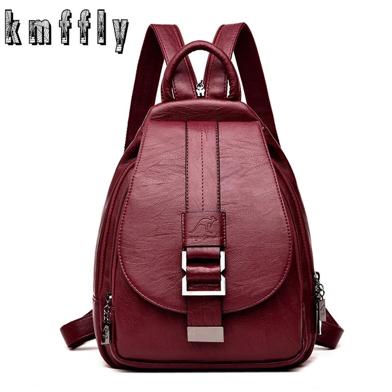 mochilas de cuero mujer 2018