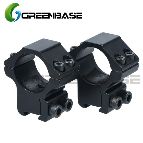 Anéis de Caça Montagem do Escopo de Cauda de Acoplamento para Trilho de 11mm Greenbase Médio Alto Perfil 1 Polegada 25.4mm Escopo 11mm –