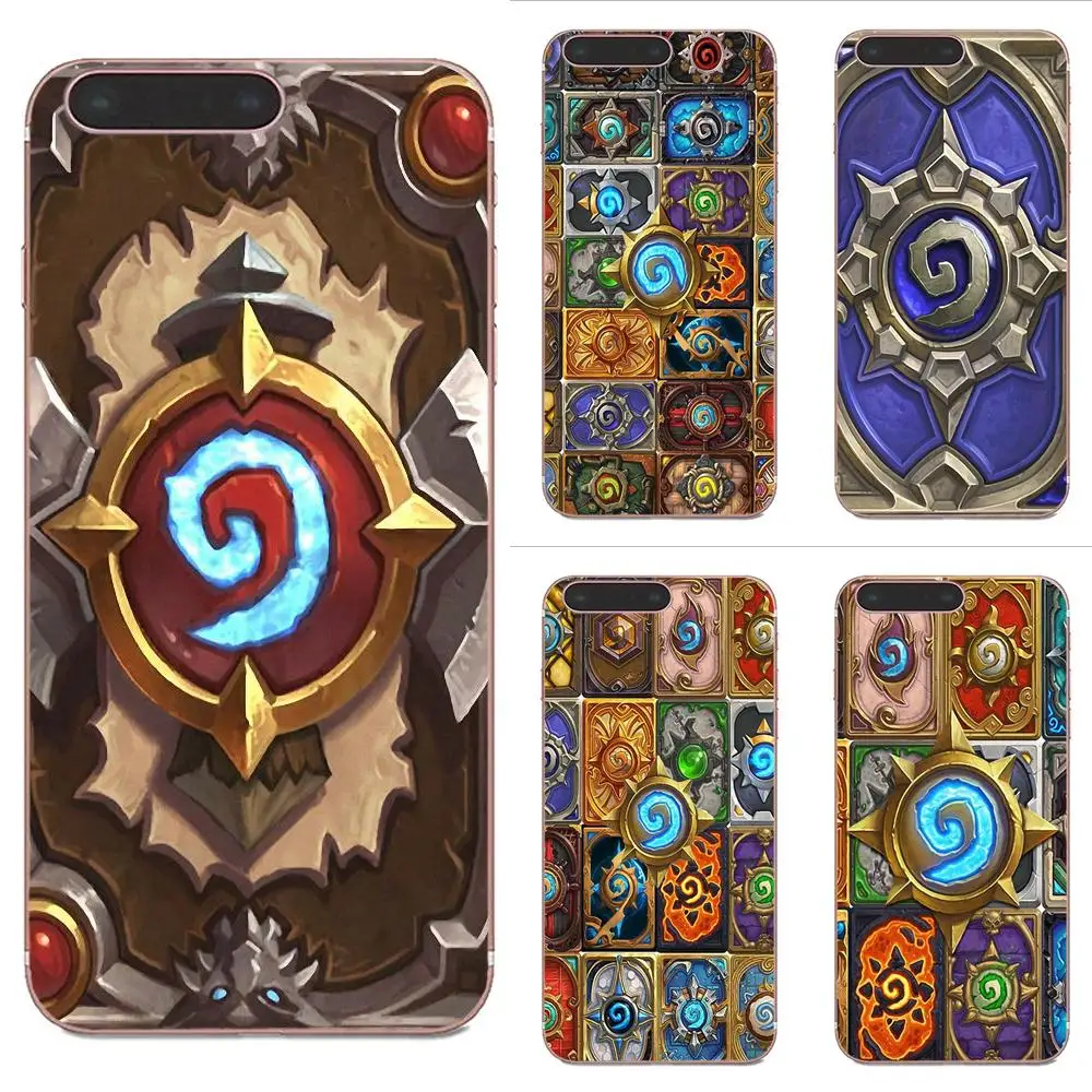 Игровой чехол из ТПУ с кармашком Hearthstone для Huawei Honor 4C 5A 5C 5X 6 6C 6A 6X 7 7X 8 9 V8 V10 Y3II Y5II Y6II G8