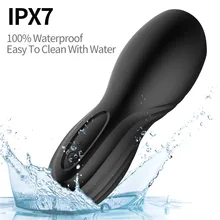 Sex Machine Sex Toys For Man Electric Oral Male Masturbation Cup Deep Throat 10 Vibrating Modes Silicone Masturbator Blowjob