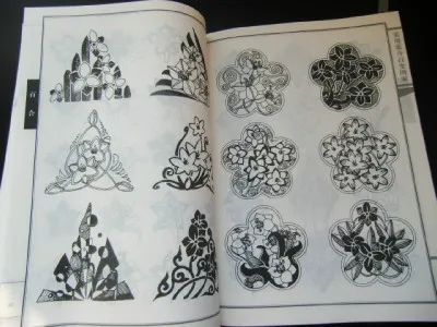 Tattoo-Reference-Book-Flower-Pattern-Design-Chinese-Traditional-Symbols-painting- (2)