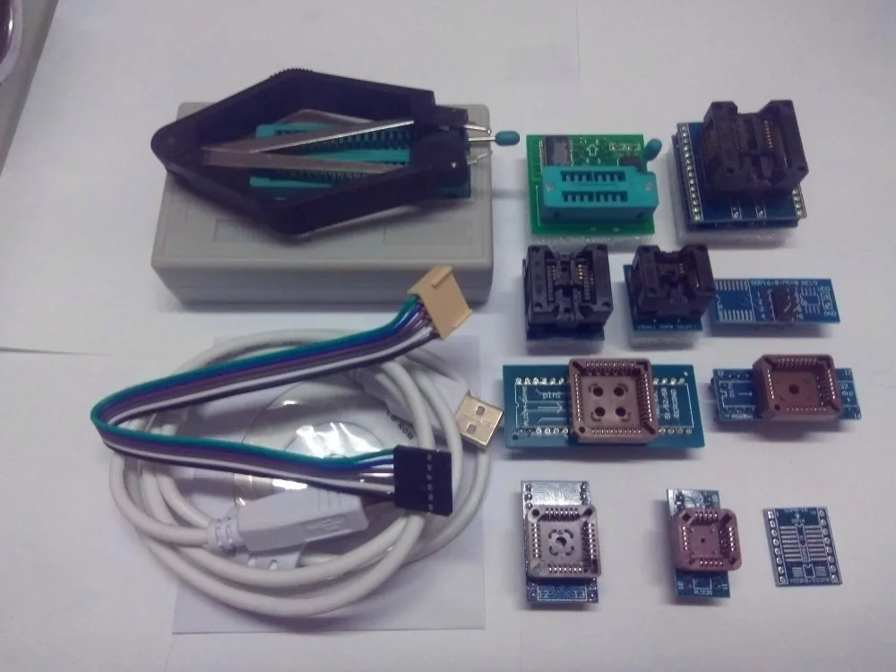 

Russian files V6.6 100% original TL866A Programmer USB Universal Programmer /Bios/ECU Programmer+9 adapter+V1.8 adapter+PL clip