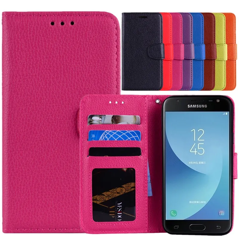 Для Samsung Galaxy J1 J3 J5 J7 2016 2017 J4 J6 Plus 2018 Note 8 Ретро Кожаный флип-кошелек с отделением для
