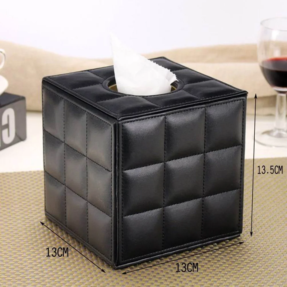 Европейская рулонная бумажная коробка прочная необычная коробка для салфеток домашняя туба для бумажных полотенец коробка для платочков, для отелей товары для дома, ванной(черный
