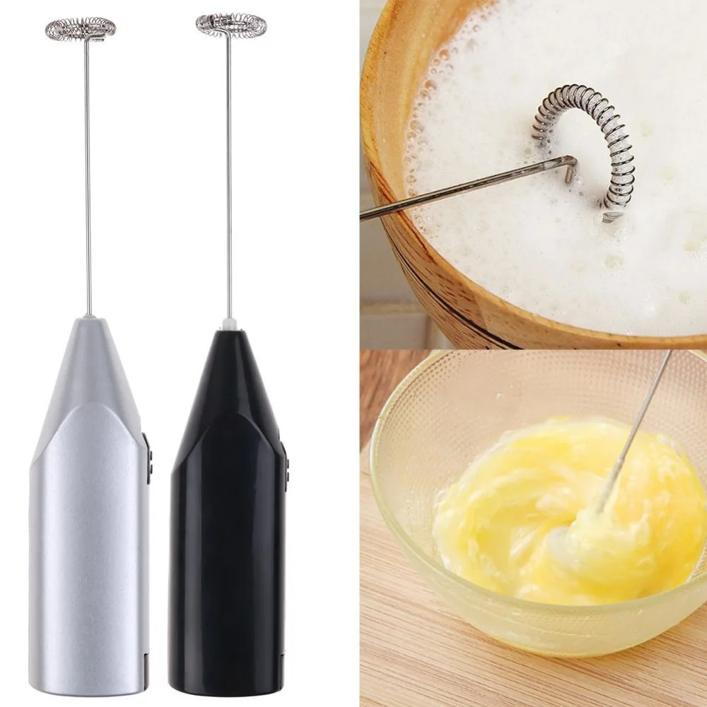 Mini Coffee Milk Egg Frother For Utensils Electric Handheld Whisk Mixer