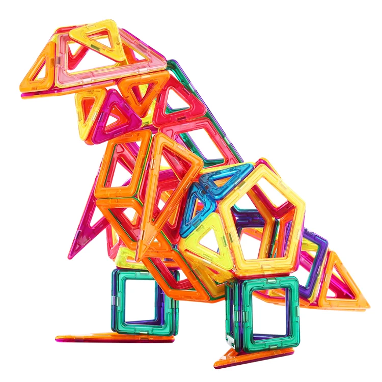 Горячая 145 шт. удивительные дети Игрушечные лошадки Магнитная Конструкторы строительство Конструкторы игрушка кирпичи магнит Дизайнер 3D