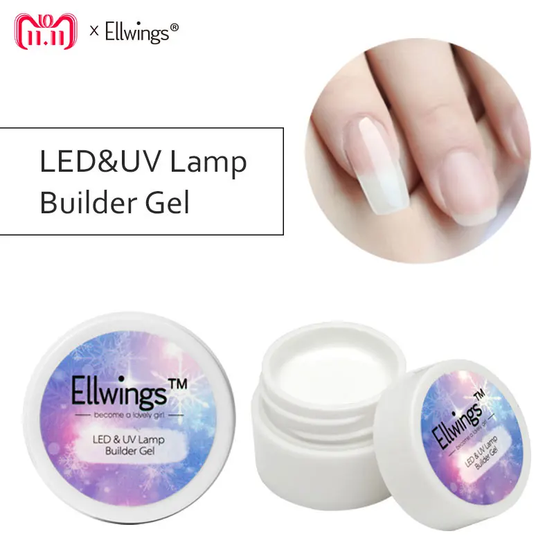Ellwings Builder Gel for Nail Extensions Finger Extension