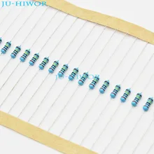 1000 шт./лот) 1,8 м 2 м 2,2 м 3,3 м 4,7 м Ом 1/4 Вт 0,25 W 1% металлический пленочный резистор в корпусе DIP резисторы для поверхностного монтажа