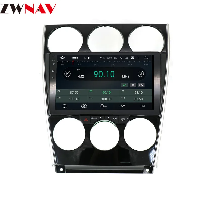 Sale Android 8.0 2 din Car Multimedia radio player dvd For MAZDA 6 Mazda6 2002-2008 head unit gps navigation stereo Wifi USB free map 9