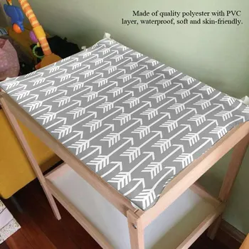

Baby Diaper Changing Pad Table Cover Soft Breathable Waterproof Reusable Diapers Changing Cover For Newborn Infant Changing Mat