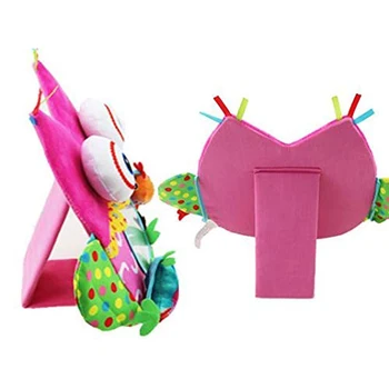 

1pc BABY Safey Mirror Activity Toy For Infant Toddlers Elephant Rattles Educational Toys Baby Toys 0-3 Years Old