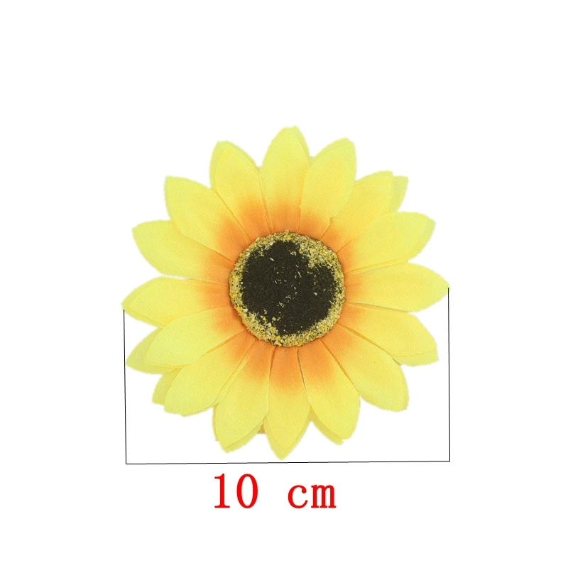 Sugarbay Bohemian Sunflower Headband Festival Stretch hair accessories Elasticity  Wreath Yellow  Flower Crown Women HairBand hair bows for women Hair Accessories