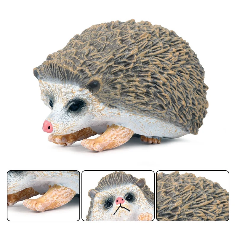 

Simulation Wild Animal Model Toy Jungle Hedgehog Model Children Cognitive Toy Ornaments