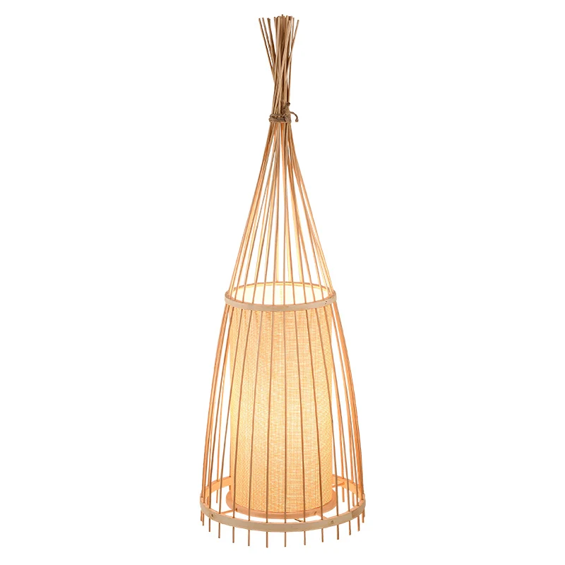 hotel lamps bamboo floor lamps living room lamp bamboo tea Club Japanese southeast bamboo decorative floor light ZA922641