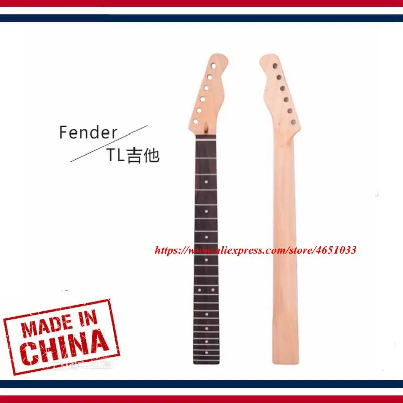 

Guitar accessories parts - Electric Guitar Neck - Maple TL guitar hilt rosewood fingerboard white round sound point,22 Fret