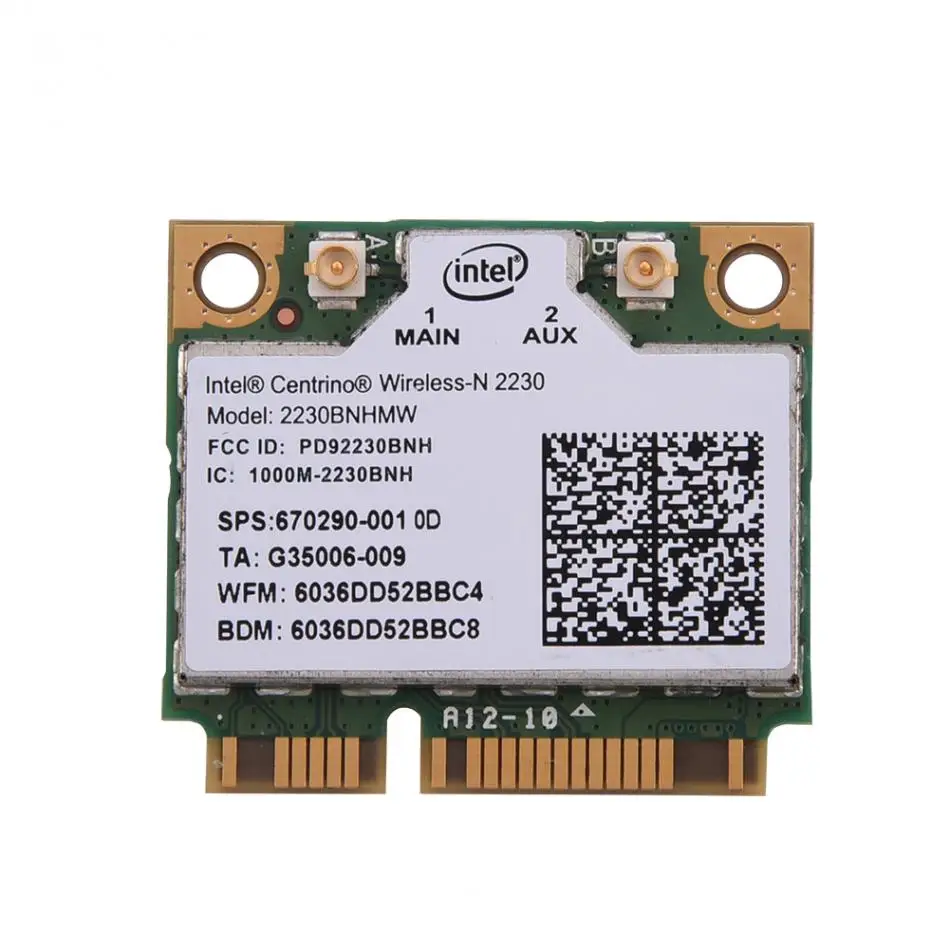 300Mps 2 in 1 Bluetooth network card WIFI Wireless PCI E Card for Intel
