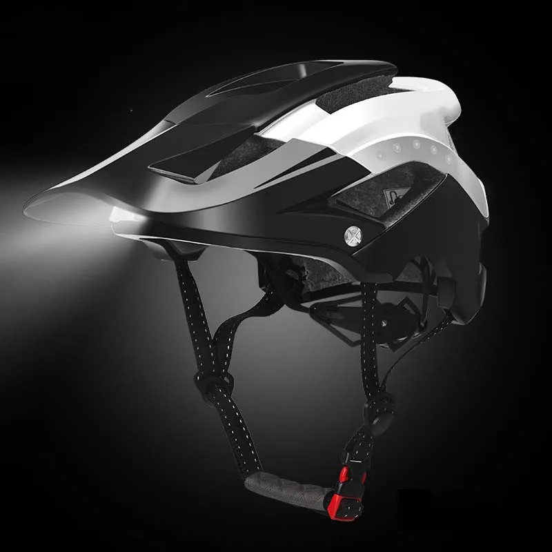 

outdoor bike Helmet with Led light Cycling MTB Intergrally-molded Mountain Road Bicycle Helmet Safety Men Women smart helmet