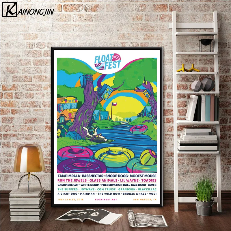 Art Poster Tame Impala Psychedelic Rock Band Posters and Prints Wall Picture Canvas Painting Room Home Decoration