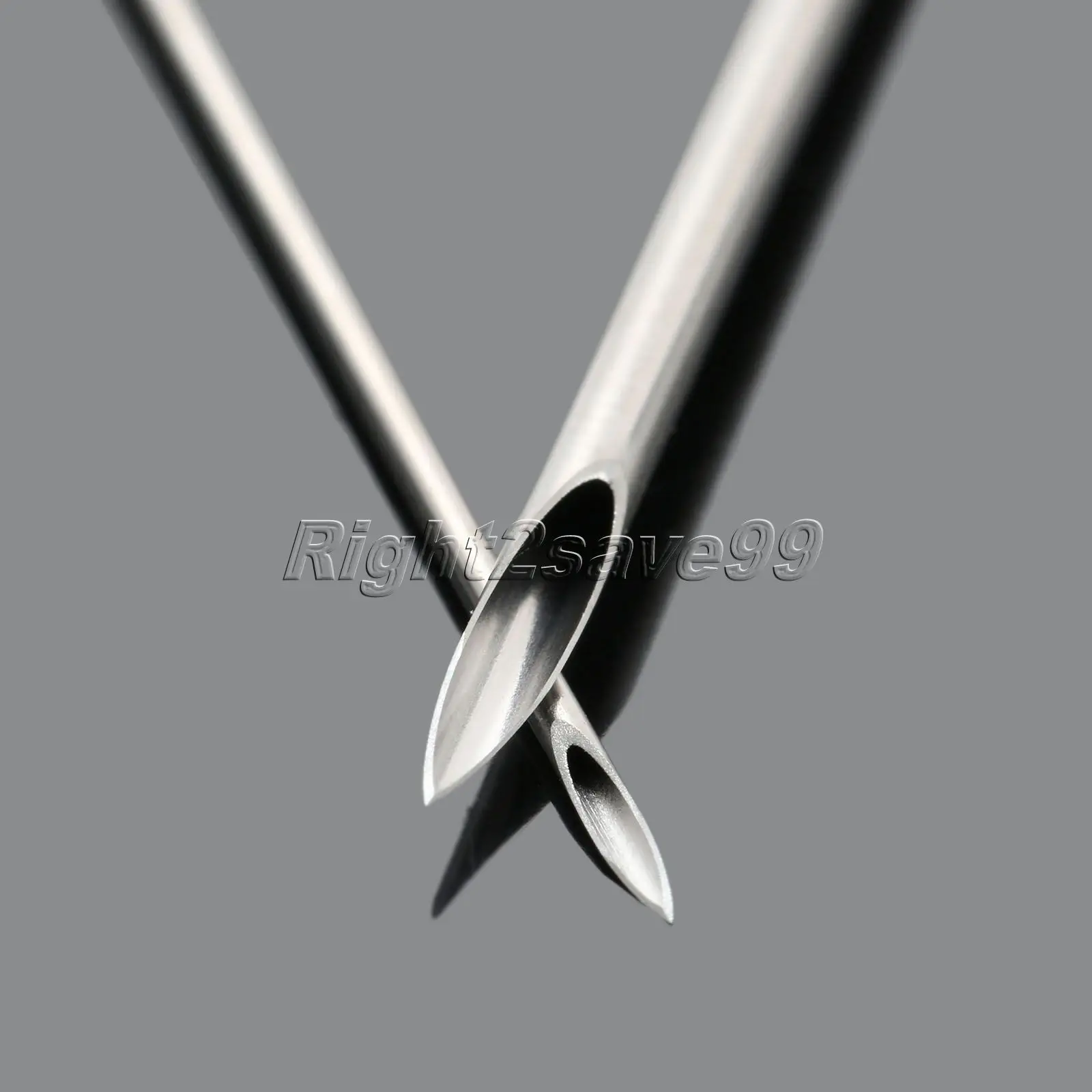 100Pcs Stainless Steel Silver Jewelry Body Piercing Needles 16G 1.2mm