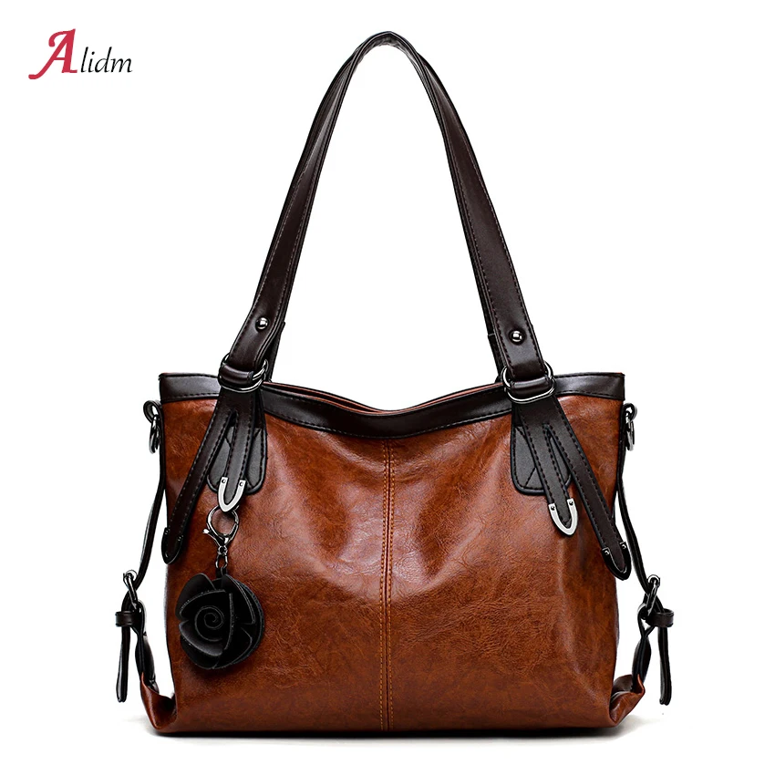 

Brand Fashion Large Capacity Handbags Women Messenger Bag Female Flowers Crossbody Bags Luxury PU Leather Ladies Shoulder Bag