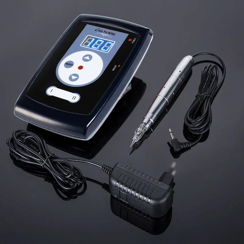 

Eyebrow Permanent Makeup Tattoo Pen Machine Microblading Tattoo Makeup Pen Device Eyebrow Lip Eyeliner With Power Supply beauty