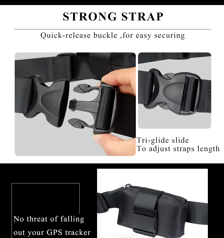 Vapanda Gps Collar Black Pet Collar For Cow Large Dog Horses Pigs Waterproof Pouch Smart Gps Tracker Collar No Gps Include Hunting Bags Aliexpress