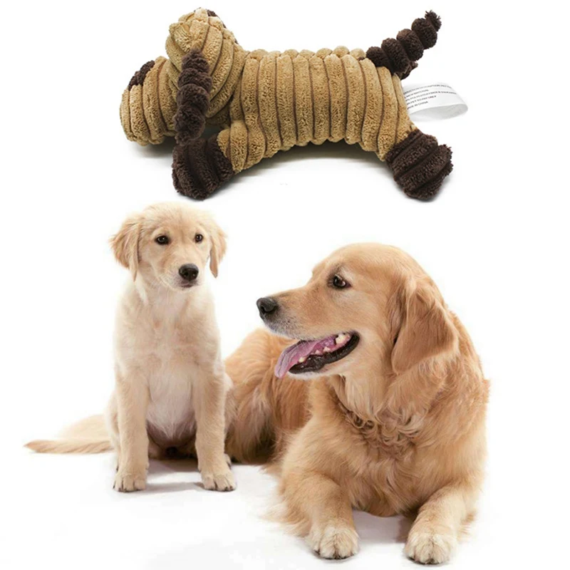 Bite Resistant Dog Squeaky Duck Toys Dog Chew Toys for Small Large Dogs Interactive Squeak Puppy Dog Toy Pets Supplies