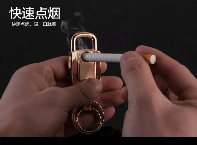 Jobon USB зарядка Электронные Зажигалки ветрозащитные ультра тонкие металлические