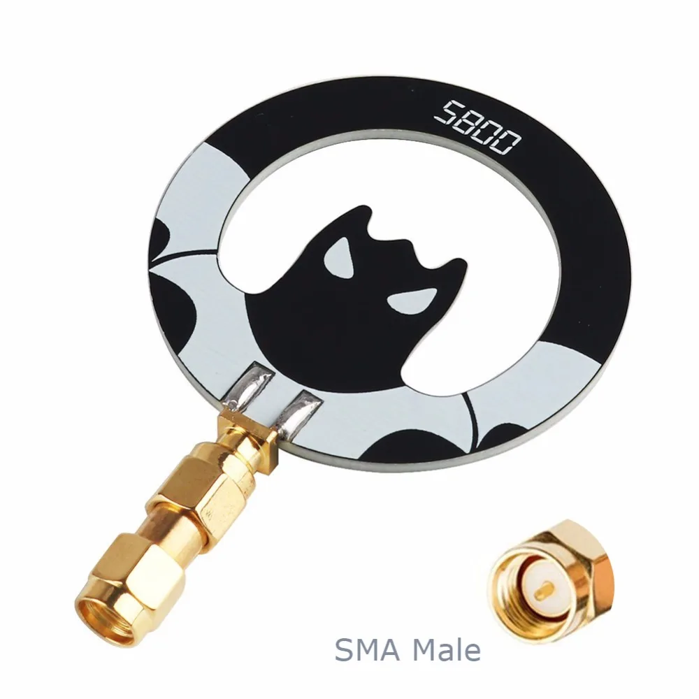 DR2526 5.8G FPV Antenna Panel Bat 5dbi Gain 