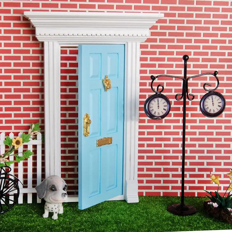 بيت الدمية مصغرة مجموعة اثاث ملحقات لعبة مختلف البسيطة المنزلية البنود (الباب) بيت الدمية مصغرة مجموعة اثاث ملحقات لعبة مختلف البسيطة المنزلية البنود (الباب)