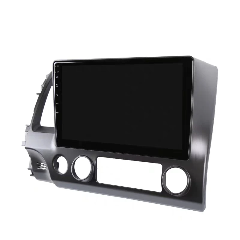 Excellent 2 din android car radio for honda civic 2006-2011 with 10.1" android 8.1 wifi 4G  with steering wheel control reversing camera 1