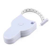 150 см/60 дюймов фитнес точный штангенциркуль Выдвижная мерная рулетка Талия Грудь руки жира потеря веса измерительная линейка аксессуар