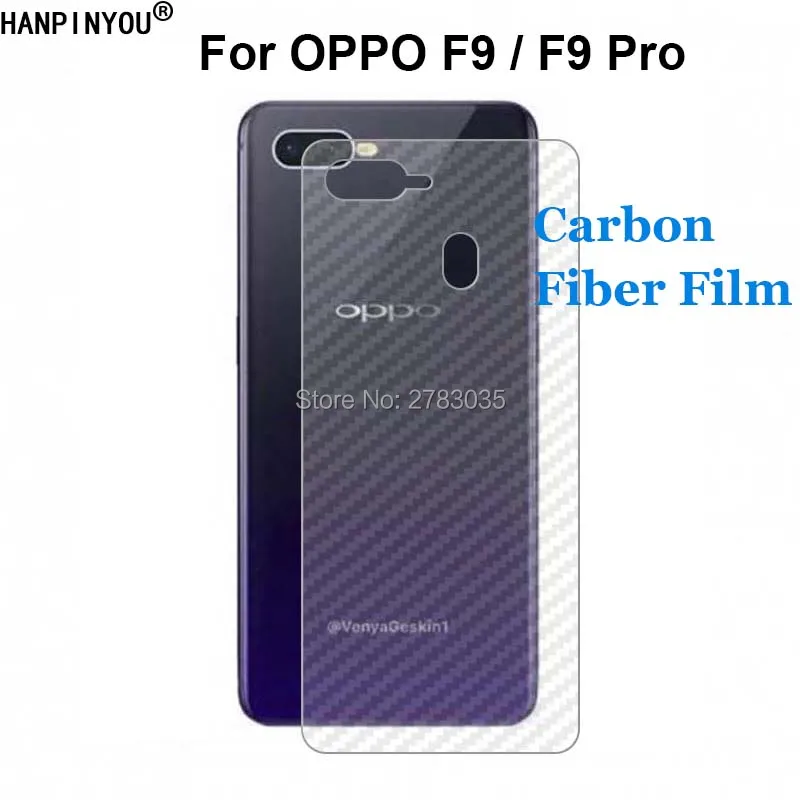 Для OPPO F9 / Pro F9Pro 6 3 &quotновая 3D Защитная пленка из углеродного волокна с защитой от
