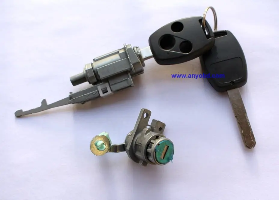 20032007 For Honda Accord Car Left Front Door And Ignition Lock