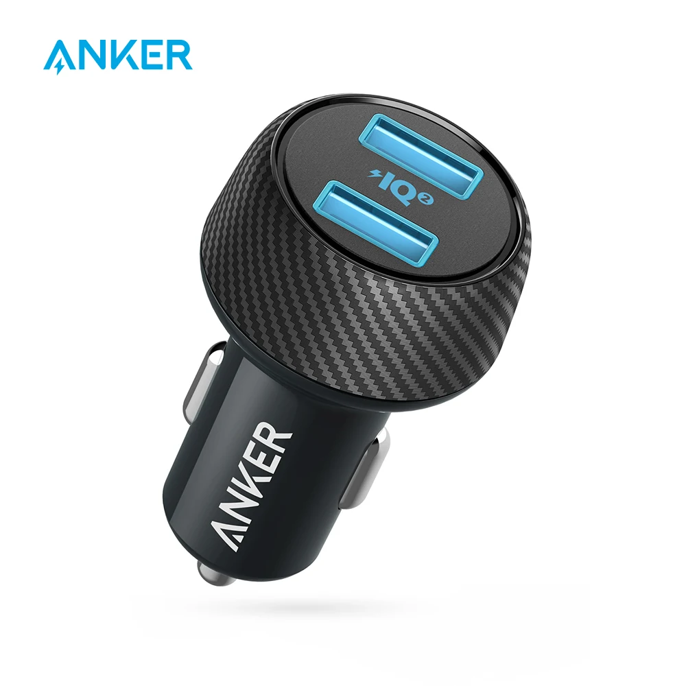 Anker 30 Вт двойное USB быстрое зарядное устройство, совместимо с устройствами быстрой зарядки, PowerDrive speed 2 с PowerIQ 2,0 для Galaxy iPhone и т. Д