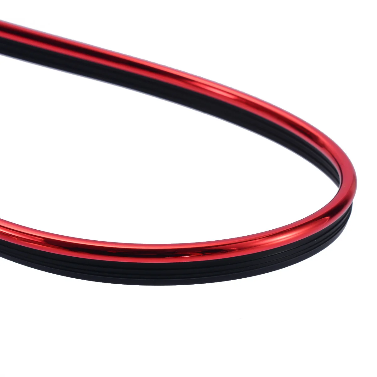 Mayitr 5m Car Styling Strips Trim Decals Interior Door Sticker Moulding Line DIY Red Car Seal Accessories