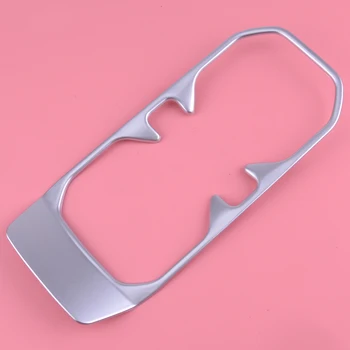 

beler Silver Car Water Cup Holder Frame Cover Trim Fit For Jeep Wrangler JL 2018 Parts