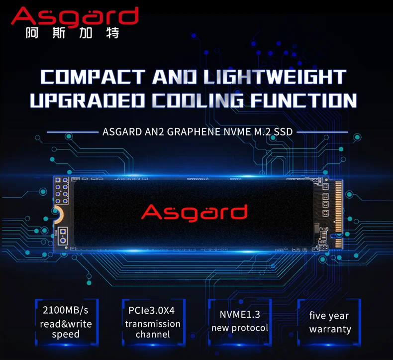 Asgard M.2 ssd M2 PCIe NVME 250 ГБ 500 1 ТБ 2 ТБ твердотельный накопитель 2280 внутренний жесткий диск hdd для ноутбука