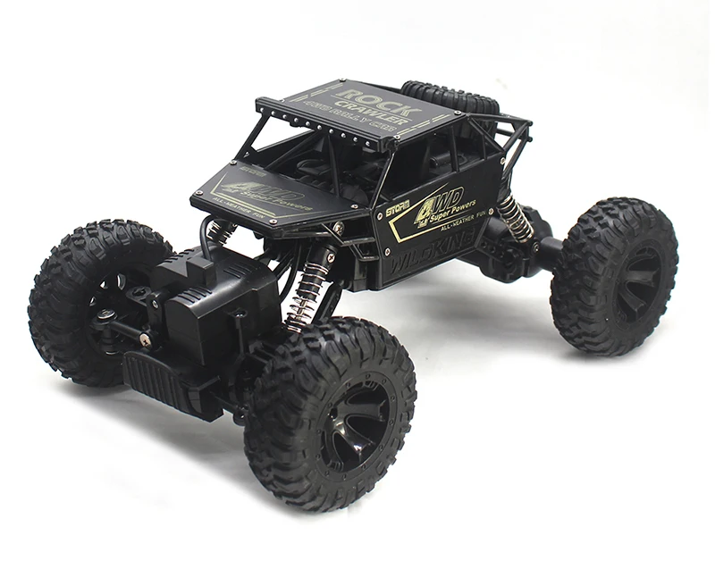 2,4G 1:18 4WD пульт дистанционного управления RC Рок Гусеничный автомобиль 2199 машины на радиоуправлении Bigfoot металлический сплав радиоуправляемая модель автомобиля, игрушки в подарок